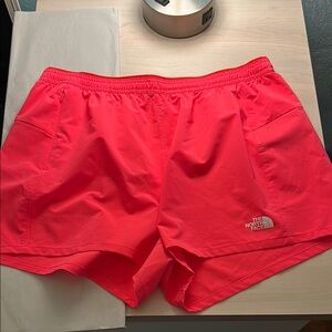 NWOT The North Face Pink Athletic Shorts Lightweight Design